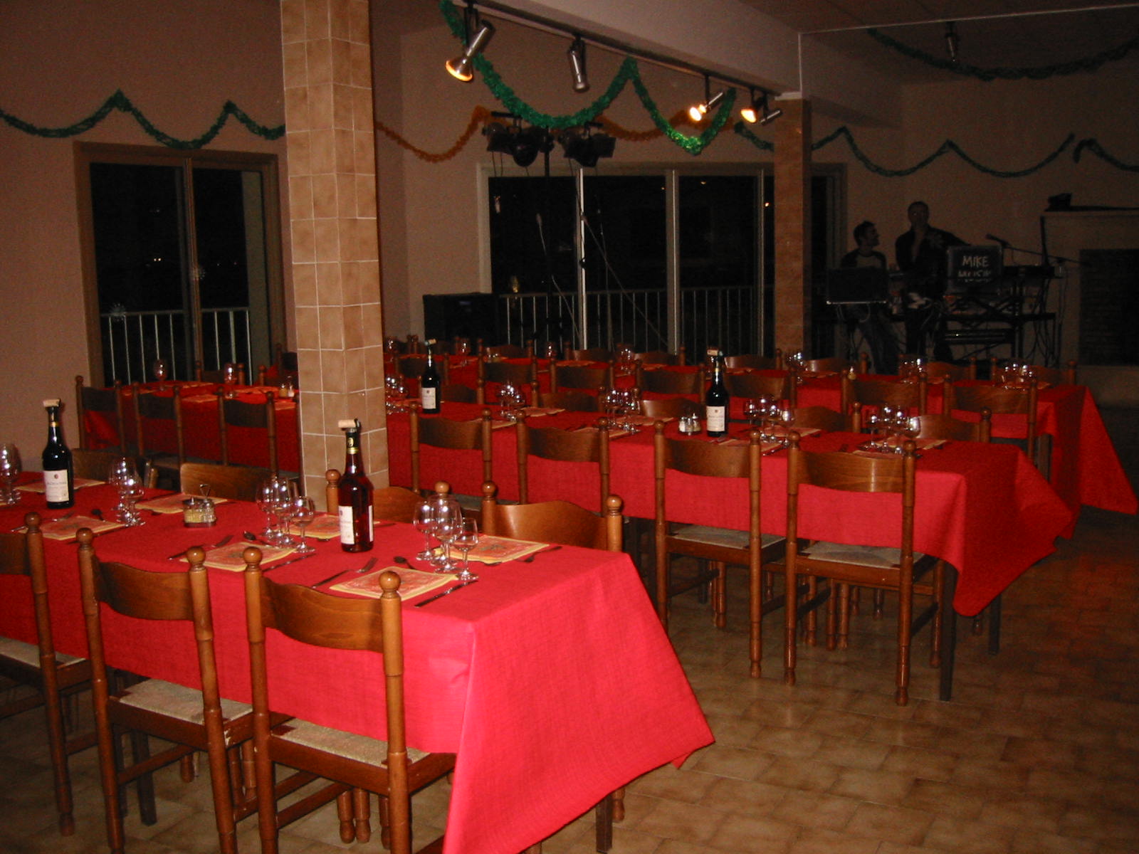 Grande salle polyvalente : banquet