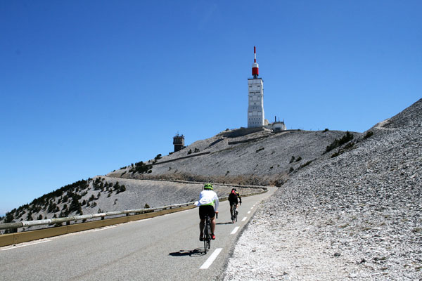 Mont Ventoux à vélo